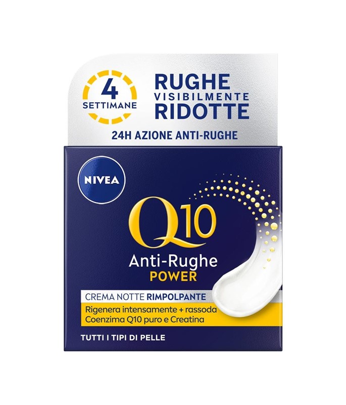 Nivea q10 power crema viso antirughe notte