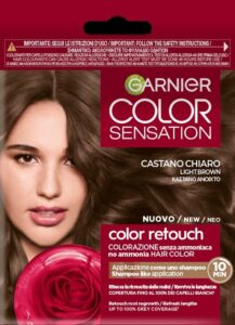 Garnier color sensation retouch castano chiaro  no ammoniaca