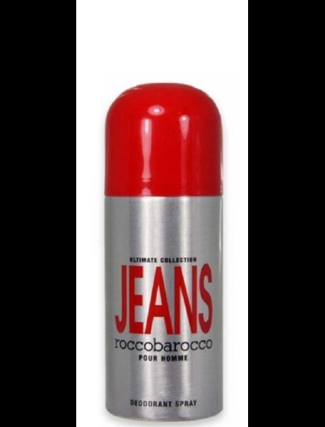 Roccobarocco jeans deodorante spray uomo 150 ml
