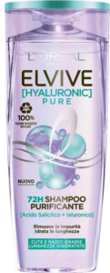 L'oreal elvive shampoo hyaluronic pure 400 ml
