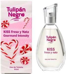 Tulipan negro kiss fresa y nata edt 50 ml