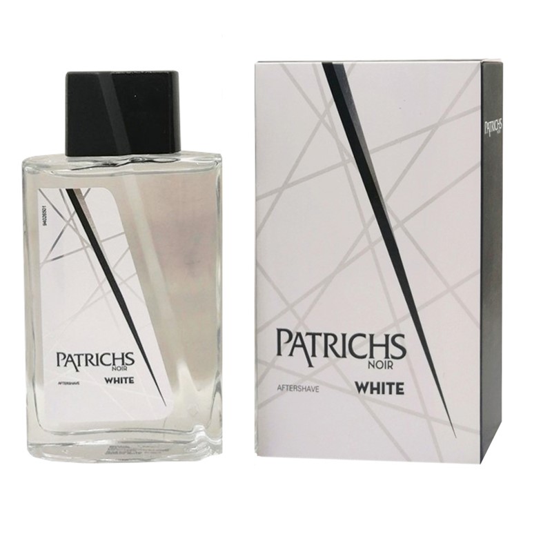 Patrics noir aftershave 75 ml white