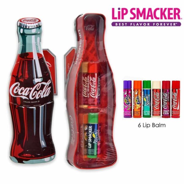 631569AE2710FCC7C3ADE2D24DC86D22_ Lip smacker vintage bottle 6pcs