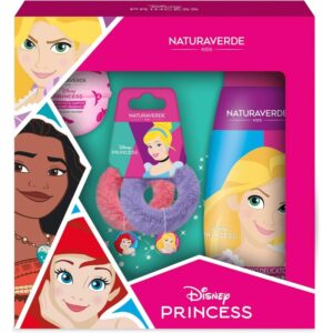 Naturaverde box 3 pz princess con bomba da bagno