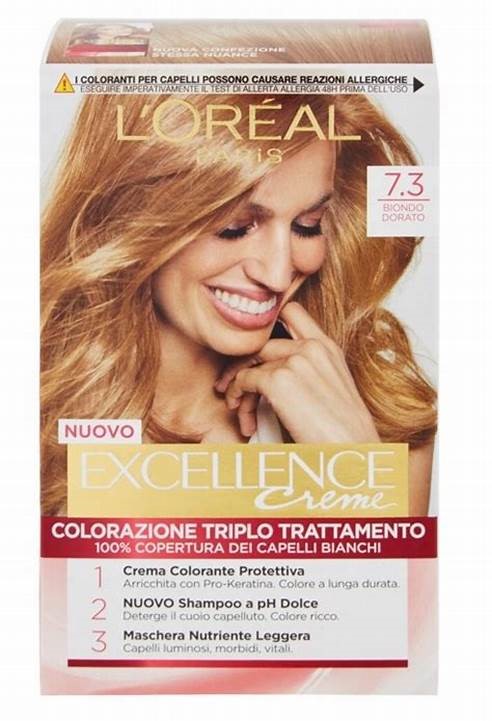 L'oreal excellance creme 7.3 biondo dorato
