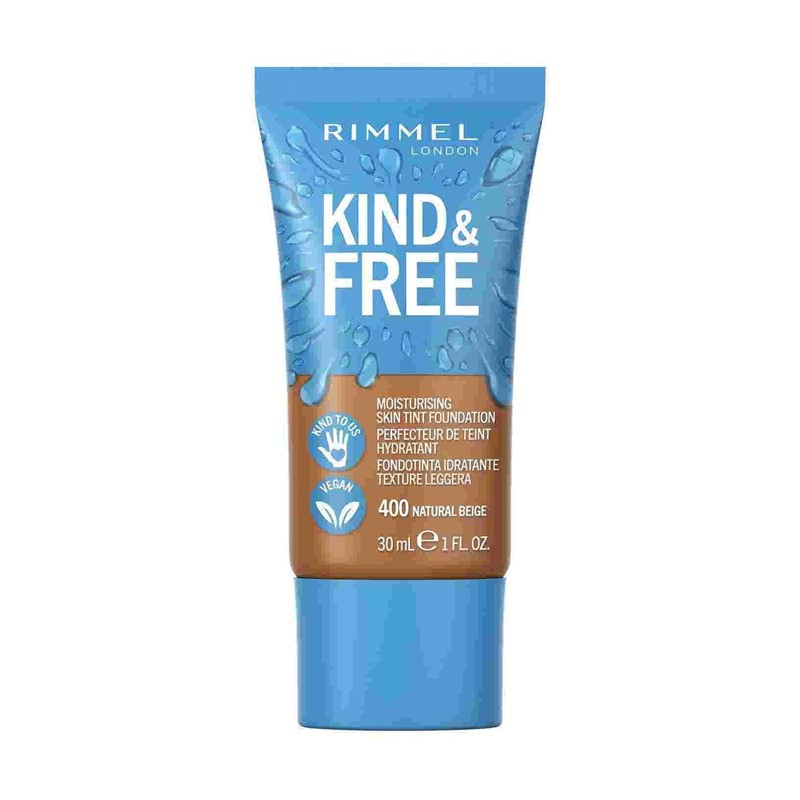 Rimmel fondotinta kind&free 400