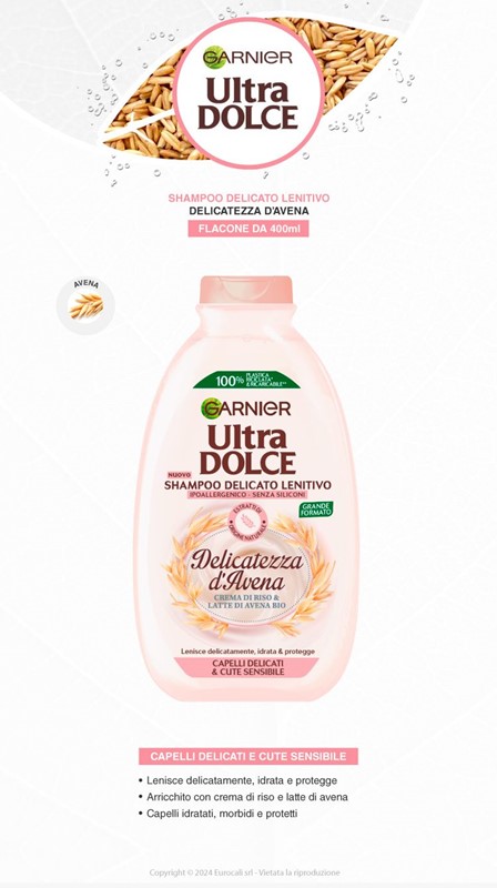 3D52AFE1C06904D7E23ECF4F41A44AF5_ Garnier ultradolce delicatezza shampoo 400ml