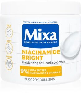 Mixa niacinamide crema corpo vaso jar 400 ml