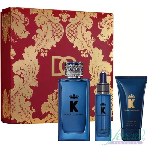Dolce & gabbana king pour homme edp 100ml+oil25ml+sg50ml