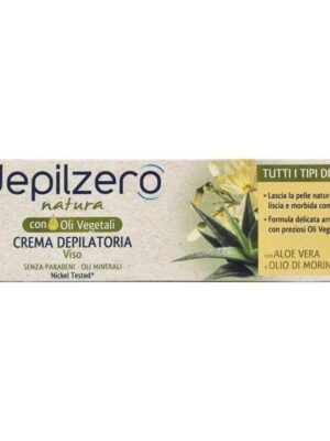 2AB877BF64DE910AC46E57836D0B2FF9_ Depilzero crema viso depilatoria con oli vegetali