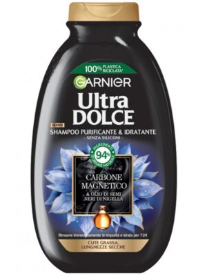 38716D92B94D3794F1FC8229D4820E1C_ Garnier ultra dolce shampoo purif. carbone magnetico 400 ml