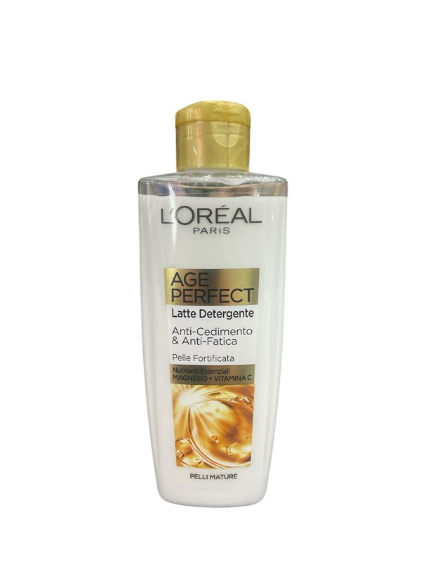 L'oreal age perfect cleans latte detergente 200 ml