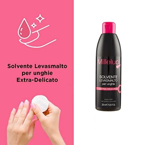 Milleluci solvente levasmalto extradelicato no acetone
