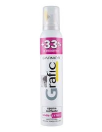 Garnier grafic spuma coiffante onde & ricci 200 ml
