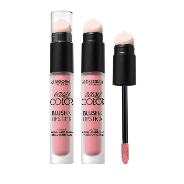 794B97492DE2334E031C44A683FEBF2D_ Deborah easy color blush & lipstick 01 pink crush