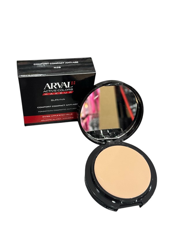 Arval surviva - comfort compact anti-age n. 03 - beige nocci
