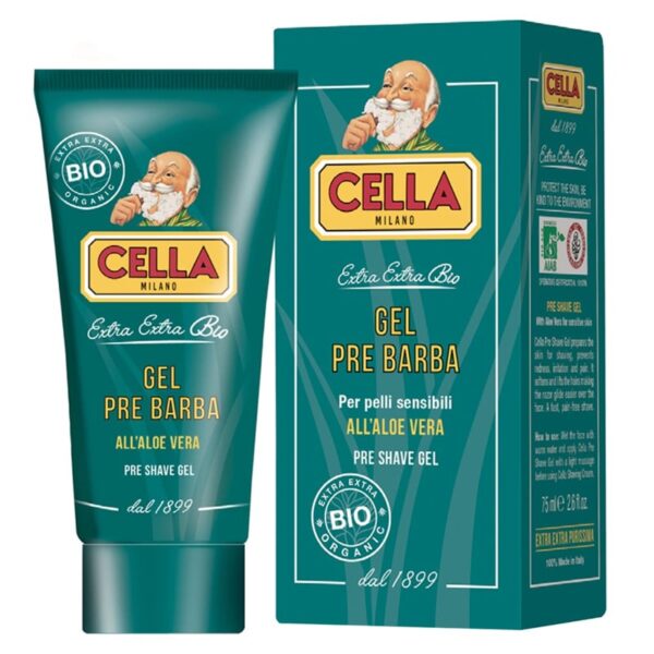 Cella gel pre barba bio 75 ml