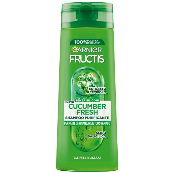 Garnier fructis shampoo pure strong 250 ml