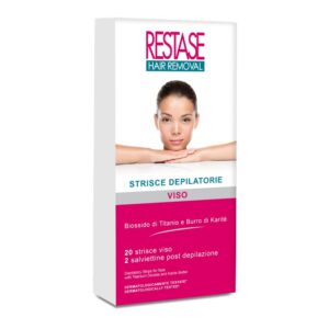 Restase strisce depilatorie viso 20 pz
