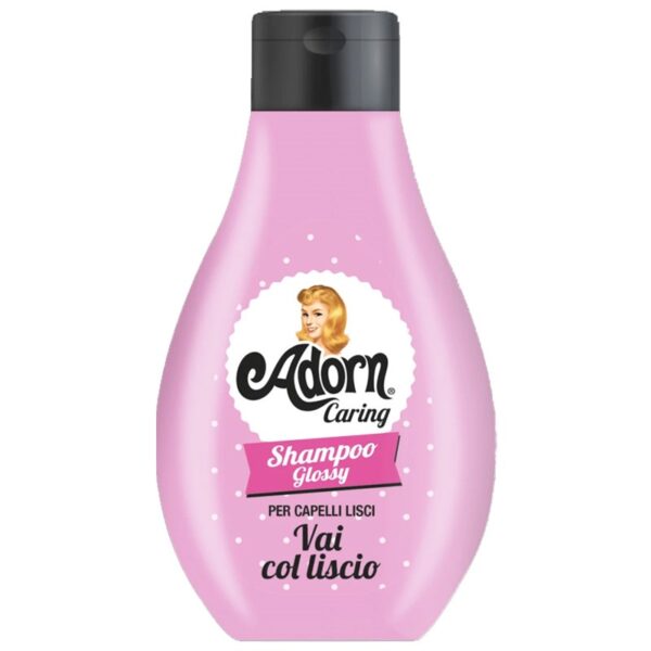 Adorn shampoo glossy capelli lisci 250 ml