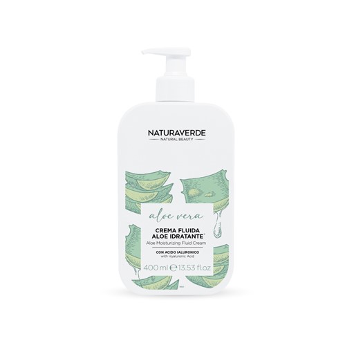 Naturaverde crema fluida aloe idratante 400 ml