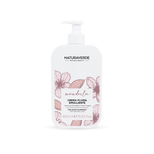 Naturaverde crema fluida emolliente mandorla 400 ml