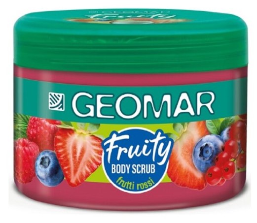 B55F9809751C3F25ADC60E502801DD6B_ Geomar fruit body scrub frutti rossi 300g