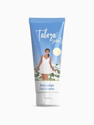 BE50FE459E714A027327BF2B886682F7_ Taboga burro corpo fiori di cotone 250 ml