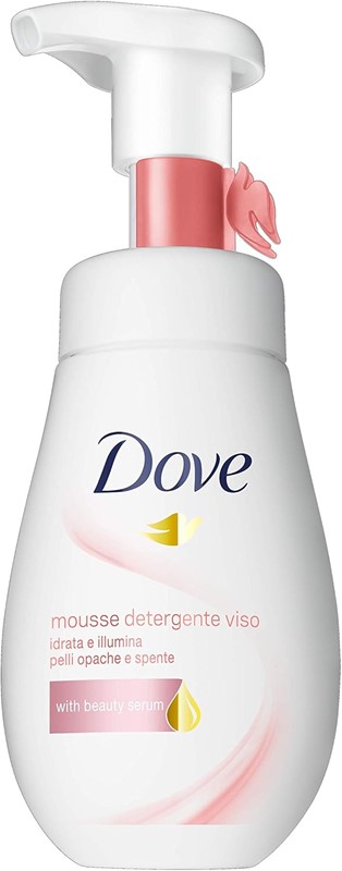 Dove mousse detergente viso pelli opache e spente 160 ml