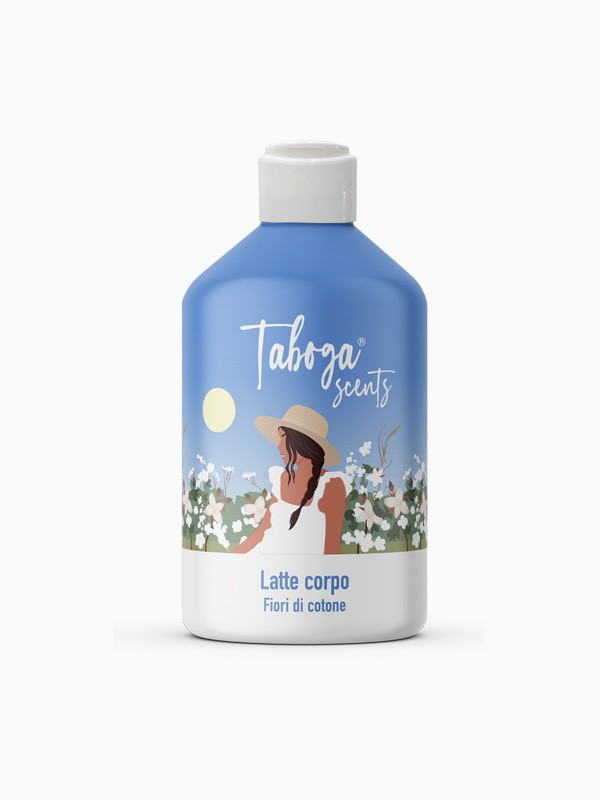 Taboga latte corpo fiori di cotone 280 ml