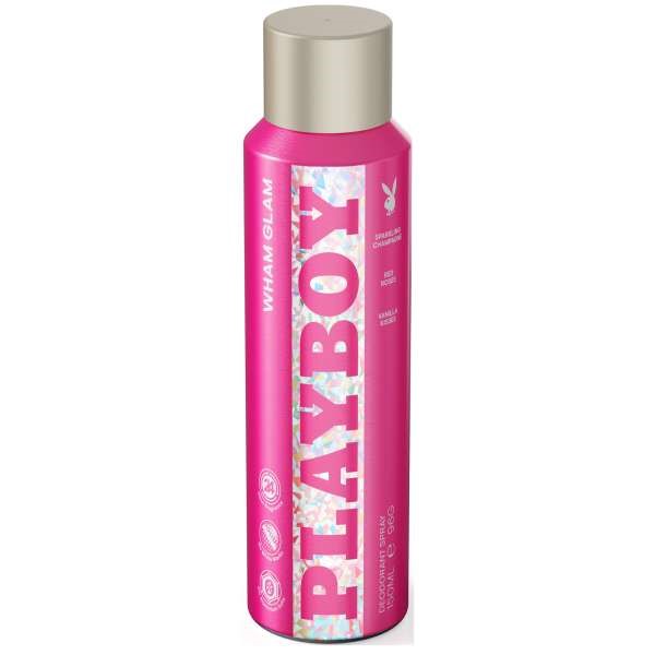 00AA0F8DED6DF27EFAF2540EB040D499_ Playboy deo spray wham glam 150 ml