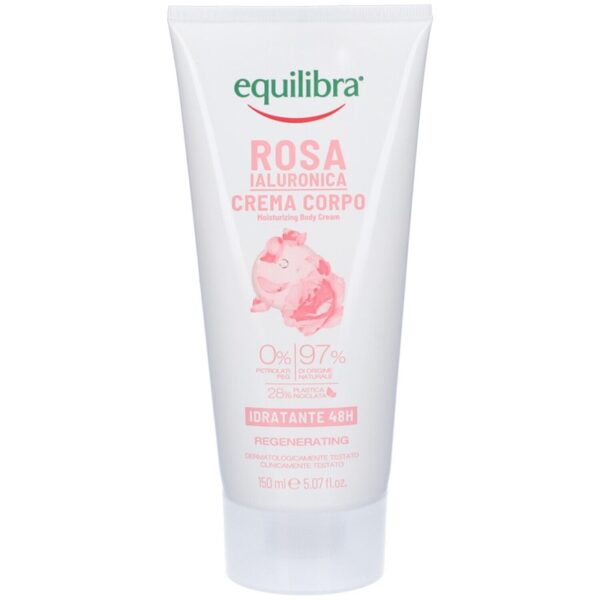 Equilibra rosa ialuronica crema corpo idratante 150ml