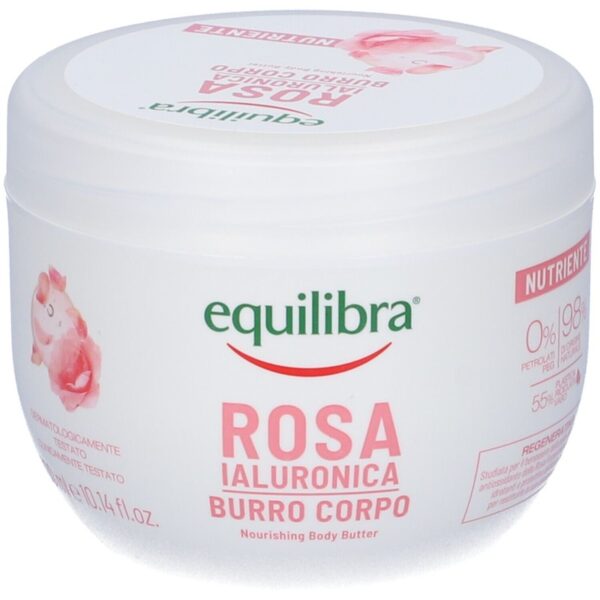 Equilibra rosa ialuronica burro corpo nutriente 300ml