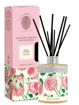 112D00E45207754FC515EA5CCB763EDE_ La florentina diffusore ambiente rosa venere 500 ml