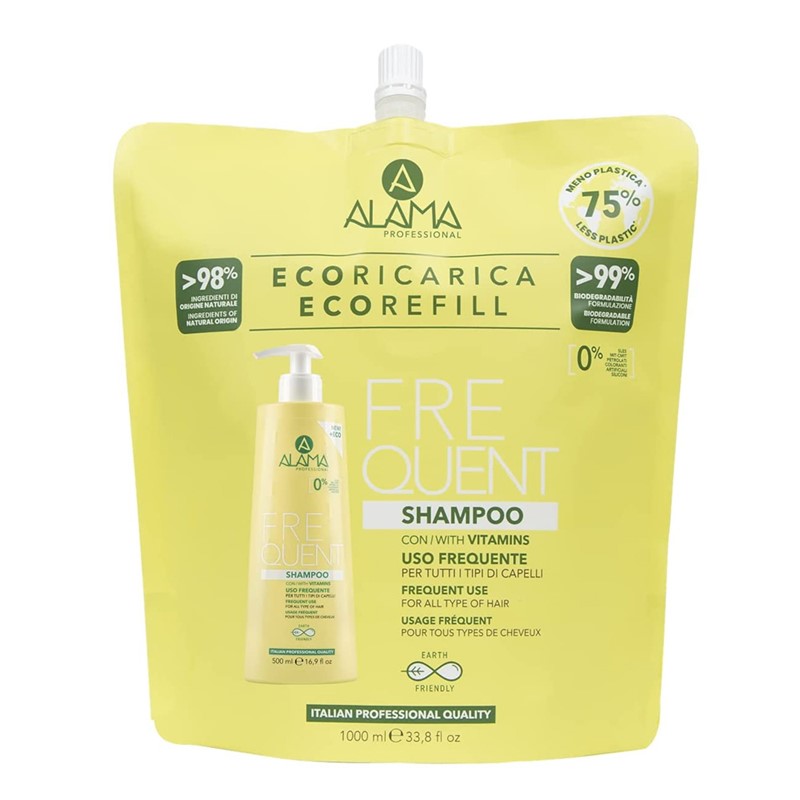 Alama professional frequent shampoo ecorefill 1000 ml eco