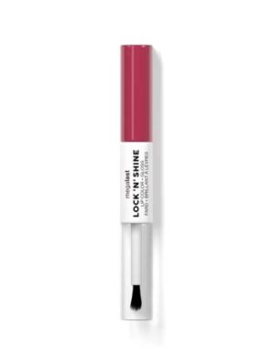 Wet n wild megalast  lock n' shine lip color la pink