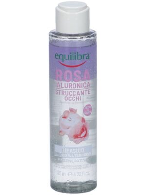 Equilibra struccante occhi rosa bf.125ml