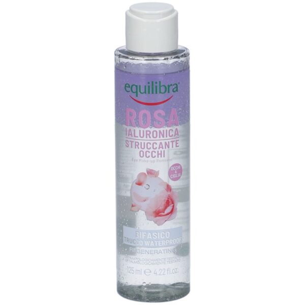 Equilibra struccante occhi rosa bf.125ml