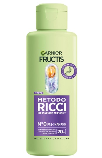 Garnier fructis pre shampoo n°0 metodo ricci 200 ml