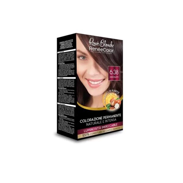 Renee blanche color 6.38 cioccolato