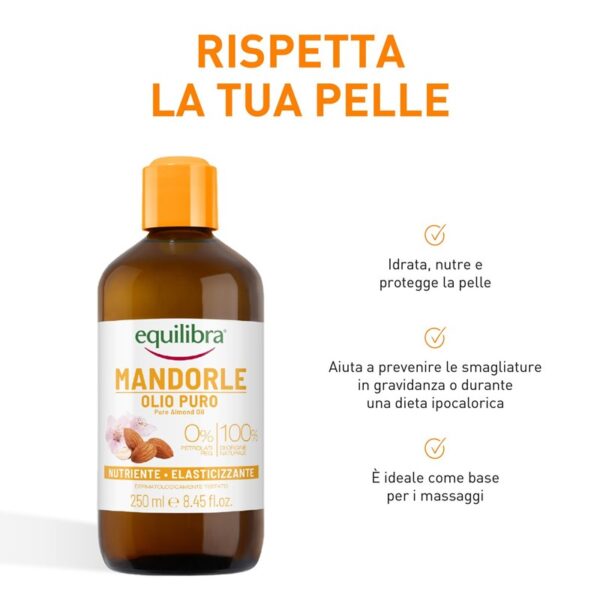 Equilibra olio di mandorle dolci 250 ml