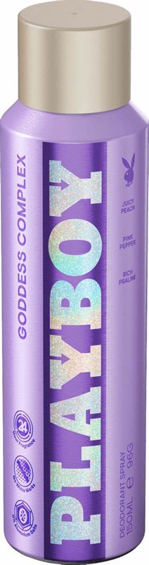 921B5FE9CBCD4C9AD1FBB165A336DD5B_ Playboy deo spray goddess complex 150 ml