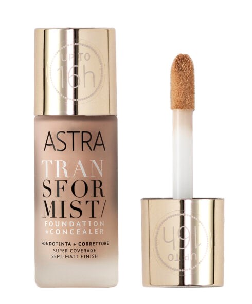 Astra transformist foundation + concealer 01n