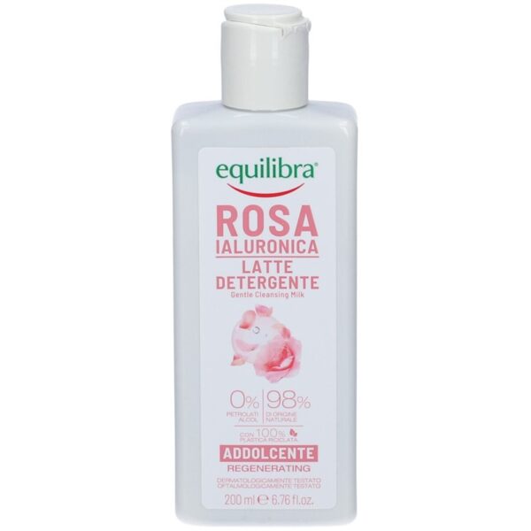 Equilibra rosa ialuronica latte detergente 200ml
