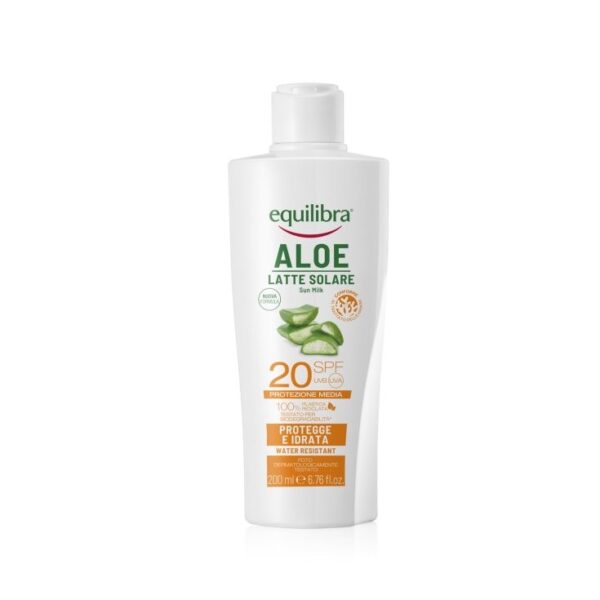 Equilibra latte solare aloe spf20