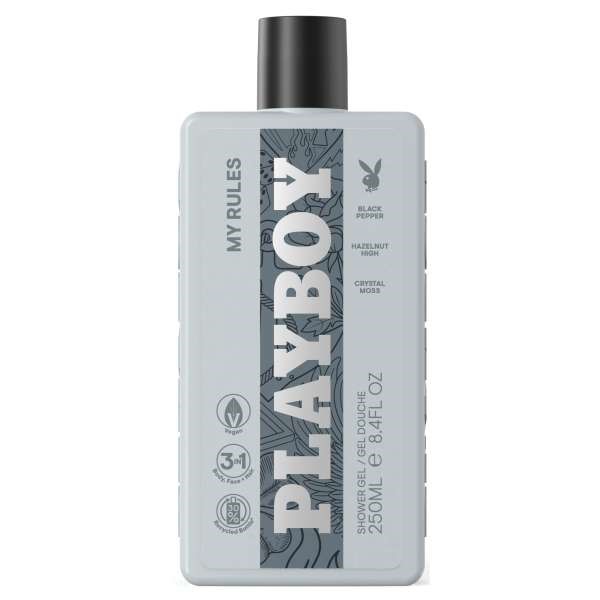 Playboy shower gel my rules 250 ml