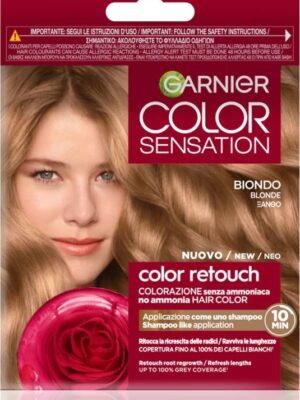 Garnier color sensation retouch biondo  no ammoniaca