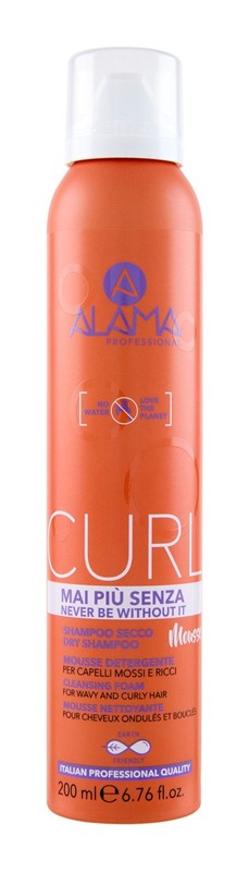 E822E3CDEA64722638EEE1A7DB95A890_ Alama professional curl shampoo a secco 200 ml