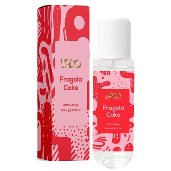 1971EC91221EB98759D7B5307DF1A06D_ Lpdo fragola cake body spray 250 ml
