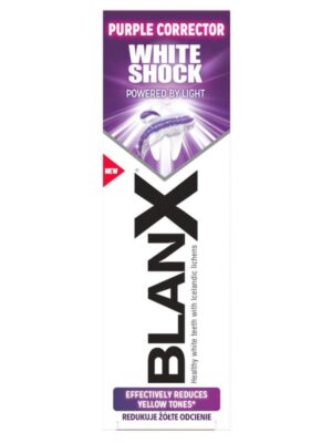 Blanx dentifricio whitw shock purple 75 ml
